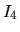 $ I_{4}$