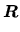 $\displaystyle \mbox{\boldmath$R$}$